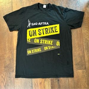 SAG / AFTRA collector’s on strike tee shirt, size M